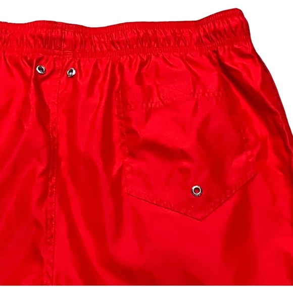 LANDS’ END Men’s Swim Trunks SIZE Large Lined Inside/Side Pockets Drawstring NEW - Picture 9 of 10